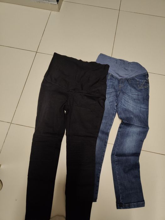 Spodnie ciążowe zestaw h&m i inne