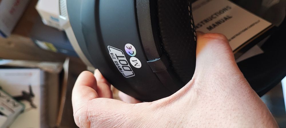 Мото шолом з окулярами і рукавицями М