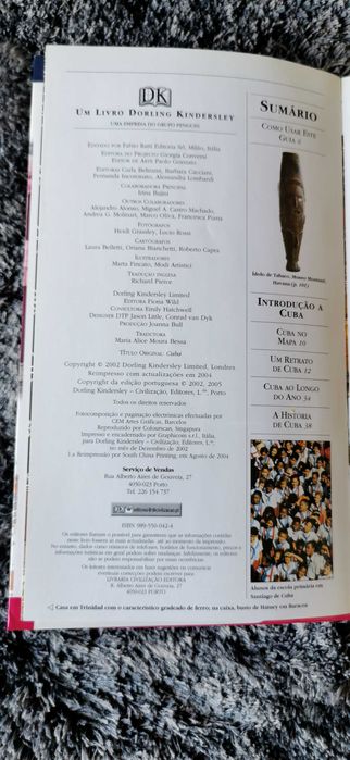 Guia American Express novo de Cuba