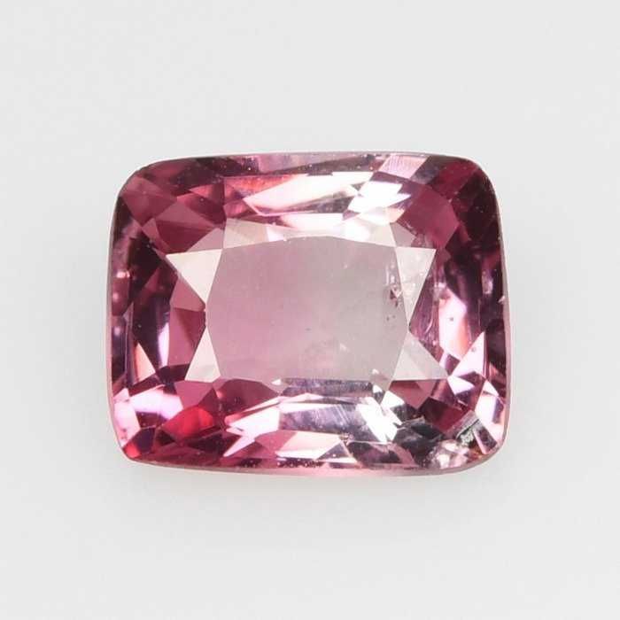 Pedra preciosa Spinel 0.78ct rosa vivo intenso