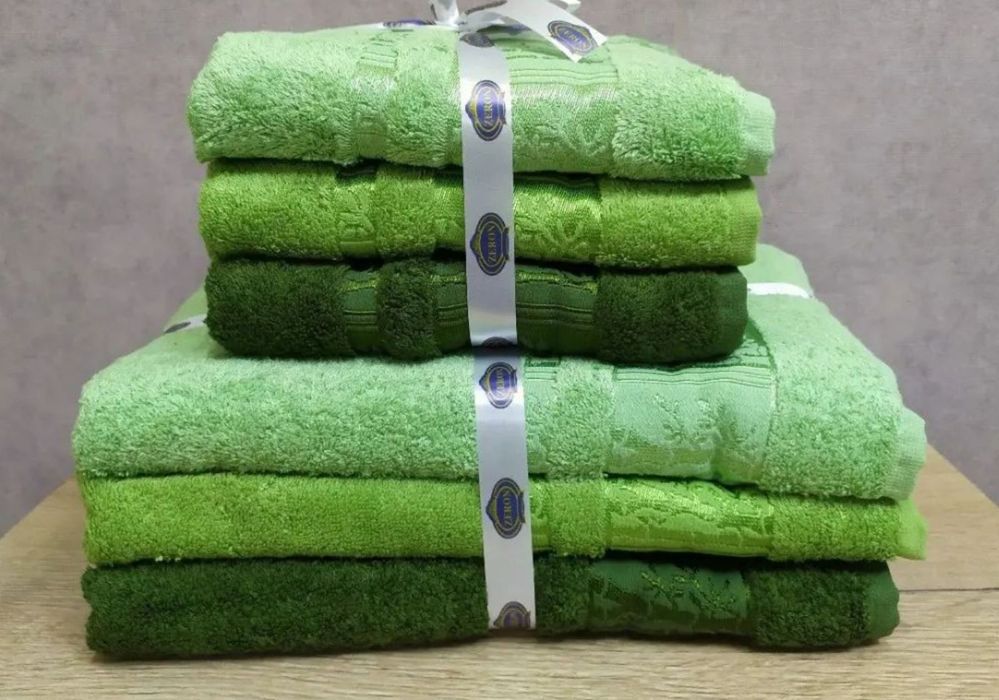 Полотенца бамбук Турция Zeron Турция рушники махрові