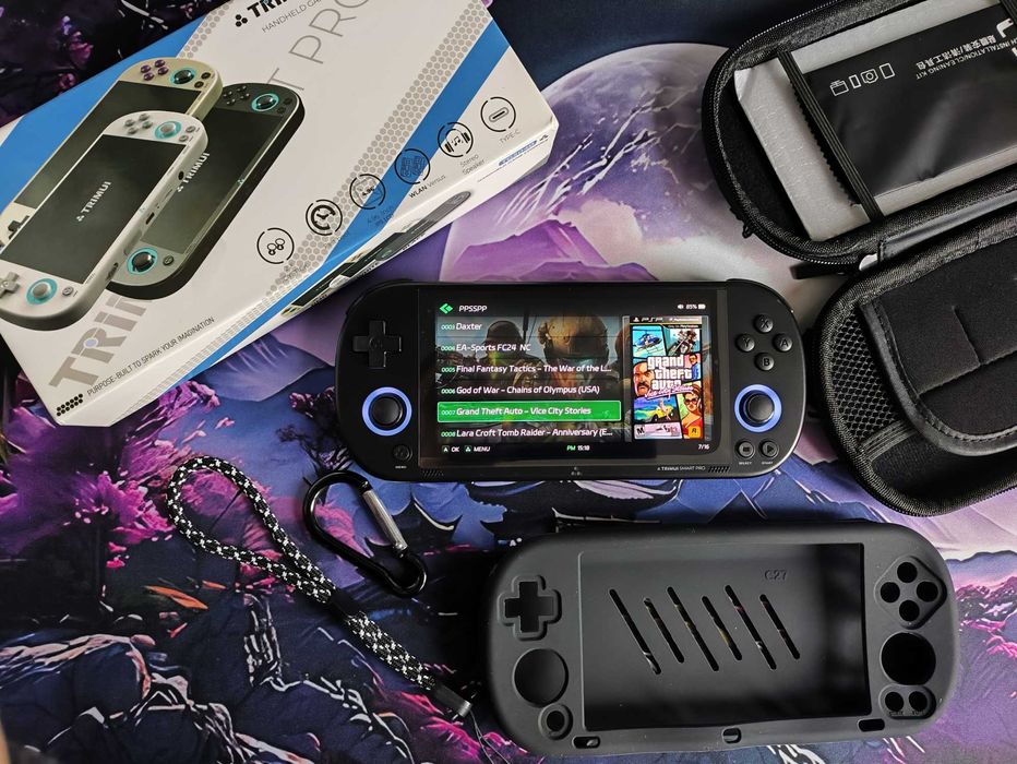 Nowa! Konsola Trimui Smart PRO 128GB +2x etui+szkło hartowane+smycz