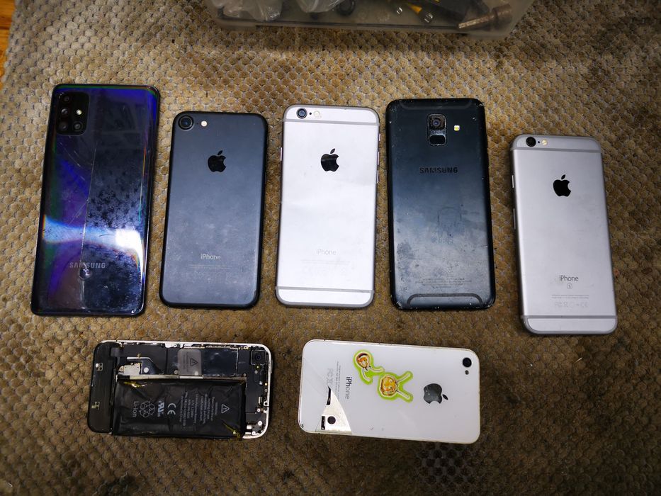Telefony na części IPhone samsung