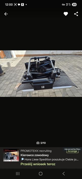Nowy Bagażnik rowerowy fischer proline evo 2