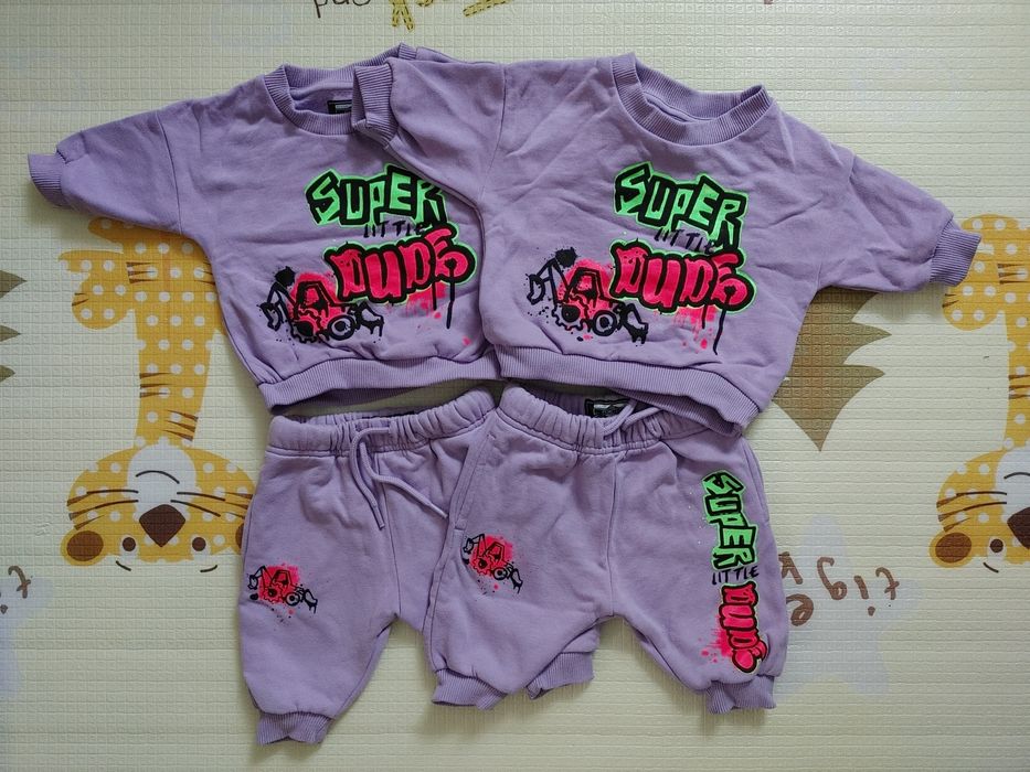 2 komplety unisex firmy next rozm. 62