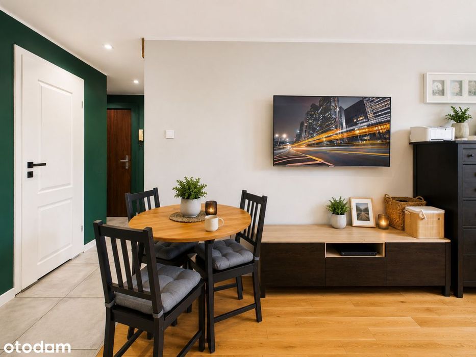2 pokoje | 38 m² | balkon | widok na sosny