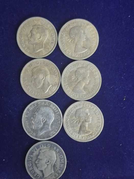 One shilling 7 monet kolekcjonerskich