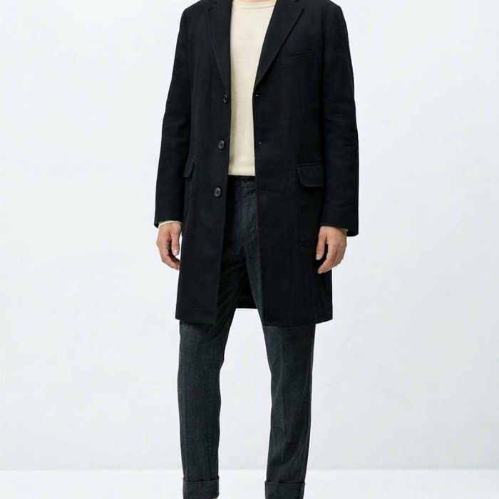 Płaszcz męski Massimo Dutti bawełna MEGA OKAZJA