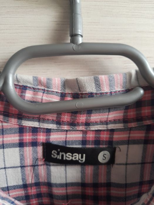 Koszula w kratę sinsay