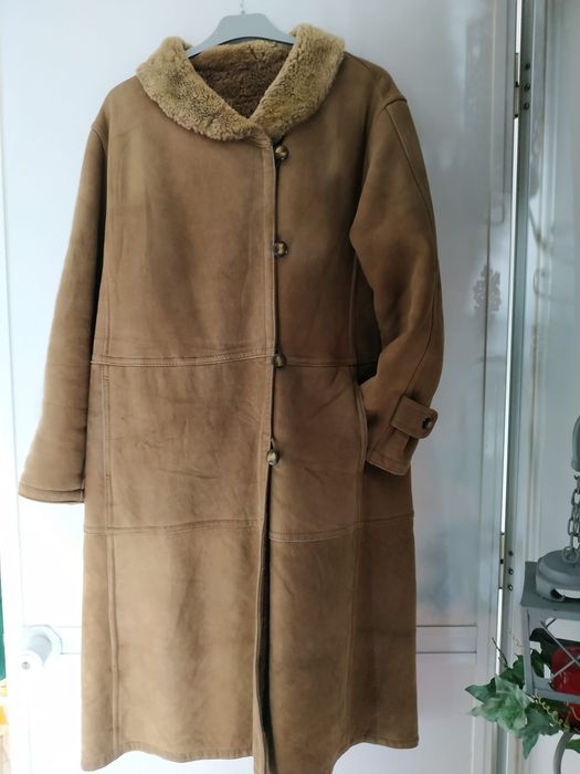 Casaco de pele genuína