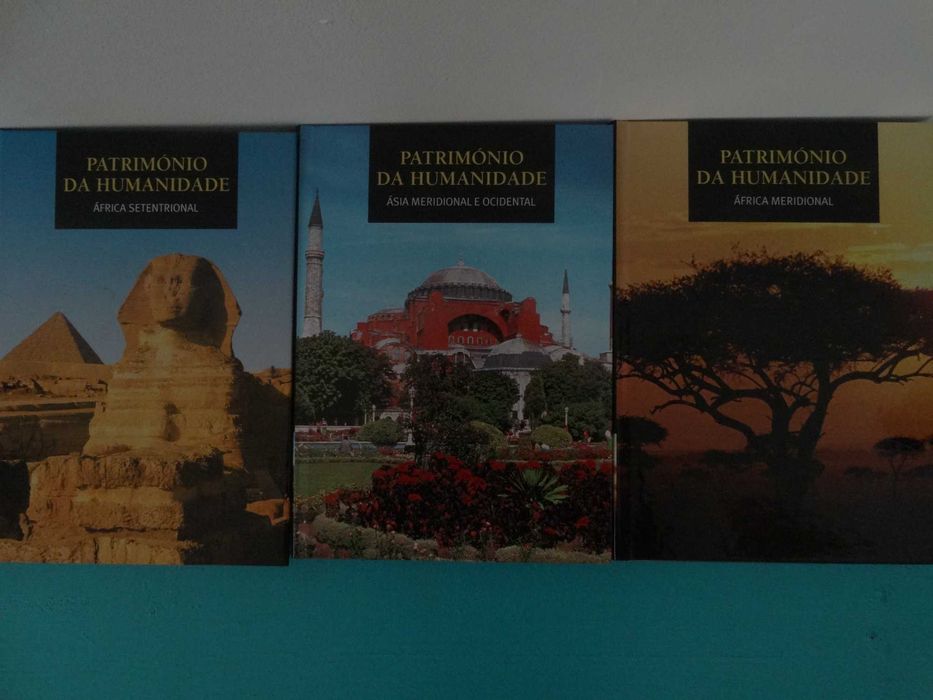 Coleção “Património da Humanidade” – livros de capa dura