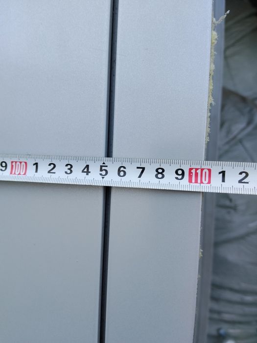 Drzwi aluminiowe zewnętrze 110 x 210 i 100 x 210