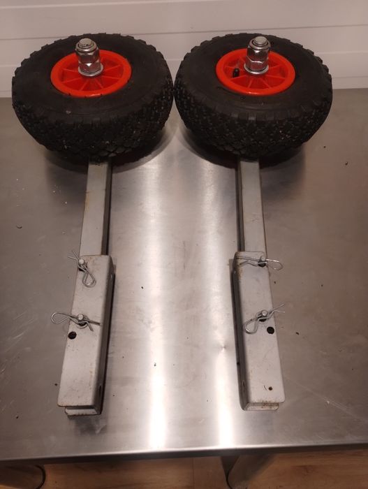 Kółka slipowe do łódki