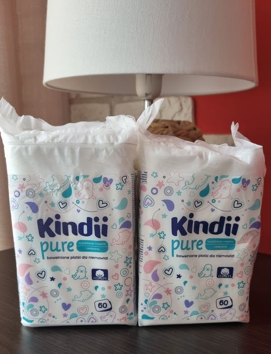 Bawełniane płatki kosmetyczne dla maluszka+GRATISY