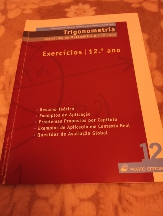 Trigonometria Exercícios Matemática A 12 ano.