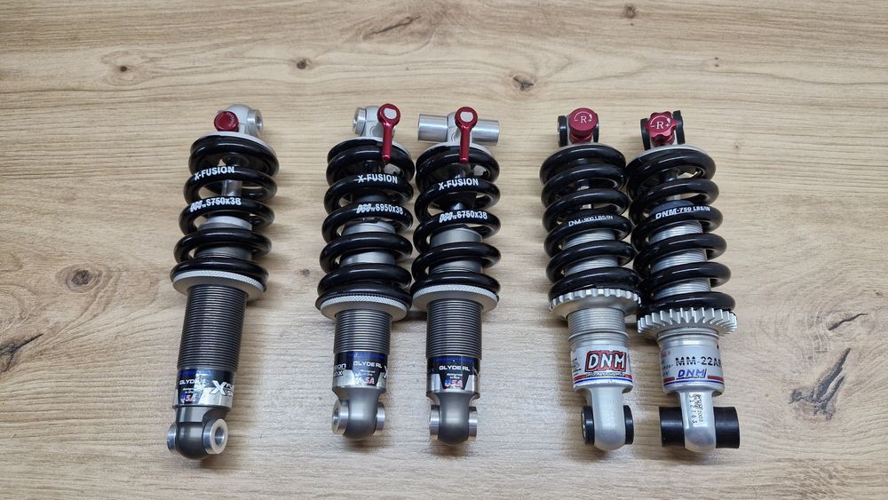 X- Fusion Shox / DNM 165 мм амортизатор пружинно-масляний для
