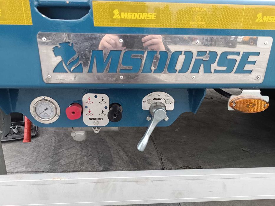 Nowa przyczepa Tandem MS DORSE ! naj. hydrauliczne !!