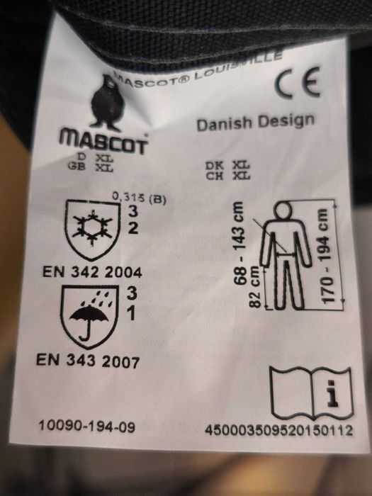 Spodnie robocze zimowe Mascot Louisville XL NOWE OUTLET -53%