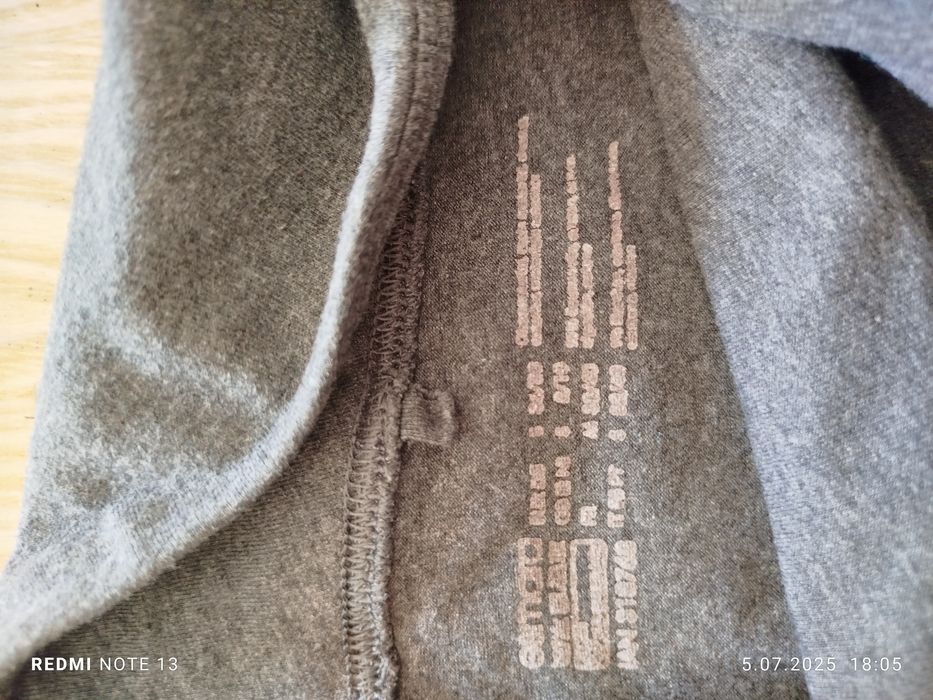 Szare wygodne legginsy ciążowe esmara mama 36/38