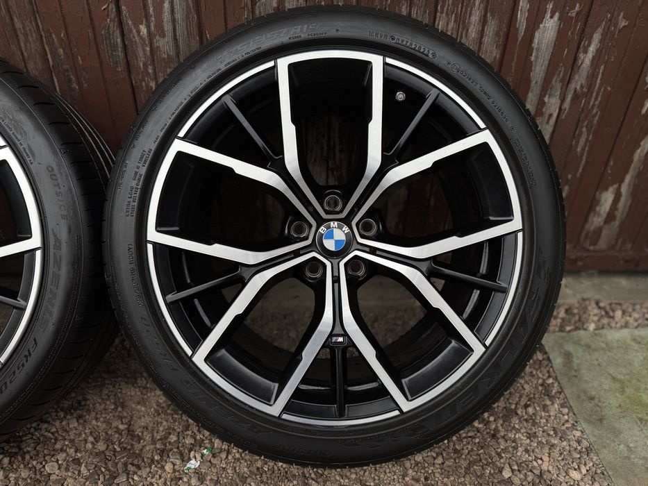 Felgi Koła 19 5x112 BMW Oryginał G30 G31 Seria 5 TPMS Opony