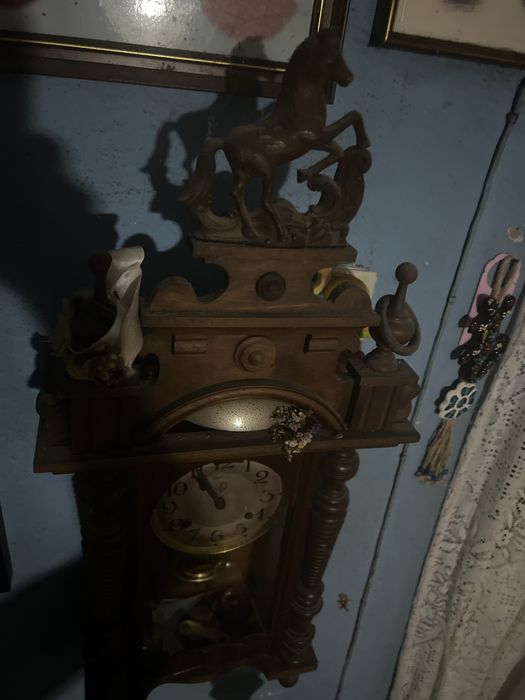 Relogio parede cavalo