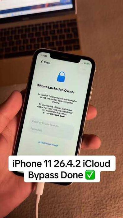 Скидання паролю icloud, та екранного паролю на iphone