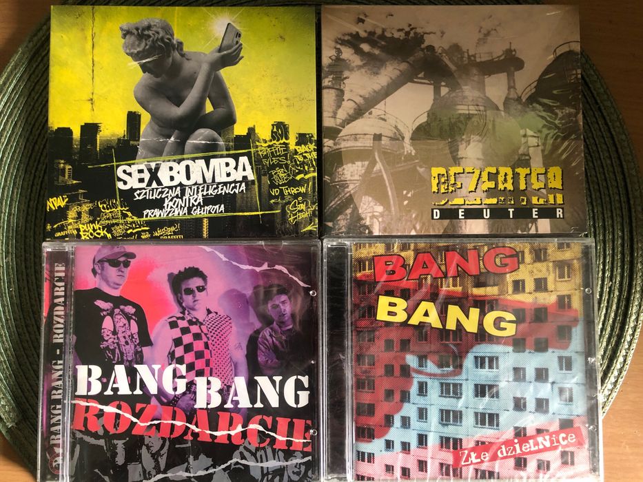 8 cd punk rock Polski Folia