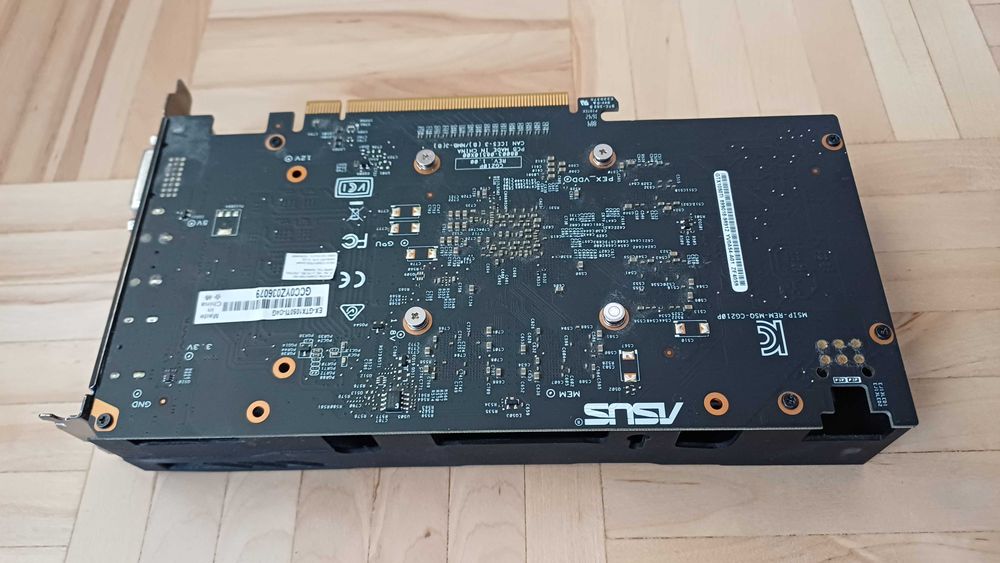 ASUS GeForce GTX 1050 Ti OC 4GB GDDR5