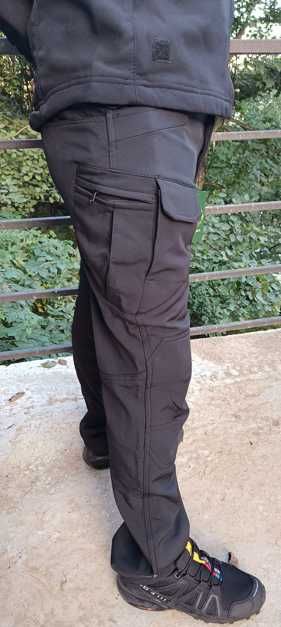 Костюм на флісі чоловічий софтшелл водонепроникний