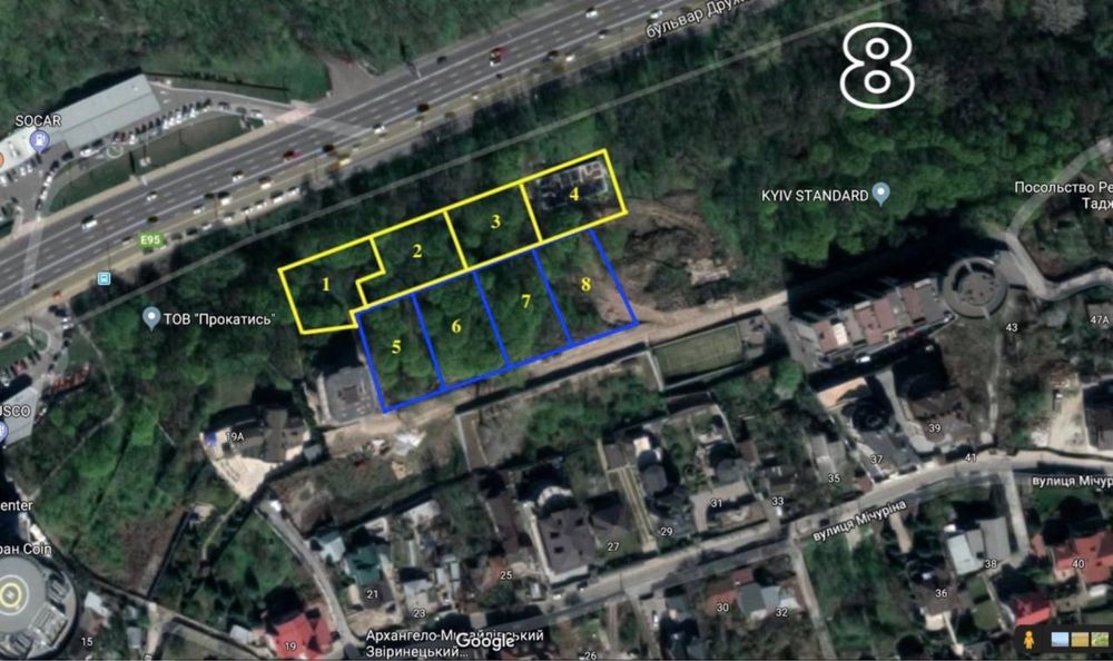 Без% ‼️Земельный участок 80 соток Застройка Печерск Центр Земля Киев