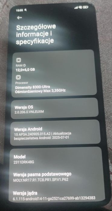 Poco x6 pro 12/512gb