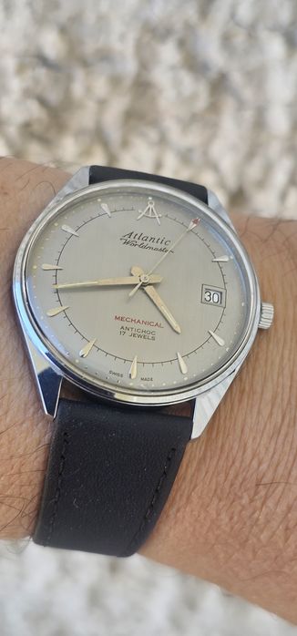 Zegarek Atlantic Worldmaster cyrkiel z pudełkiem