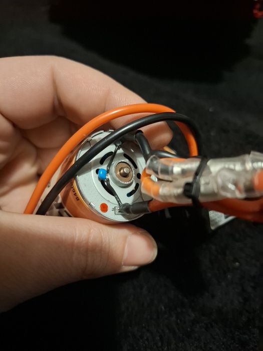 Spektrum motor e modulo RC