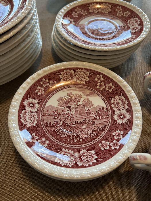 39 elementów Villeroy Boch Rusticana 10 osobowy zestaw porcelany