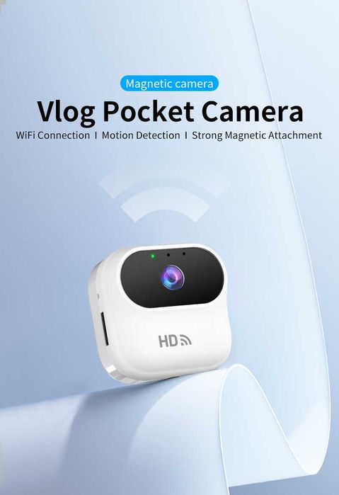 Ourlife A800 Mini szpiegowska kamera 1080P WiFi kolor czarny