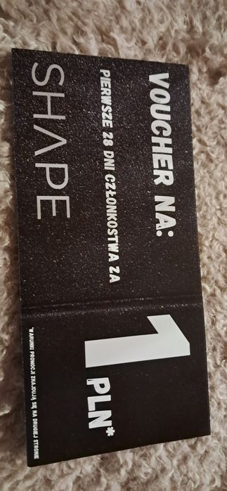 kupon na siłownię shape voucher SHAPE siłownia Ksawerów