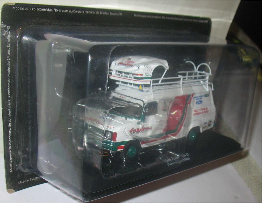 Altaya/Ixo-Ford Transit MKII-Carrinha Assistência Team Diabolique-1986