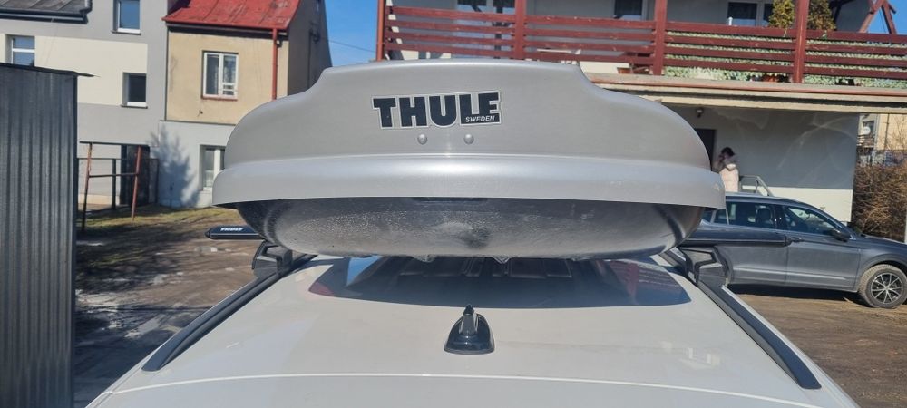 Bagażnik dachowy Thule Spirit 820 - srebrny/szary