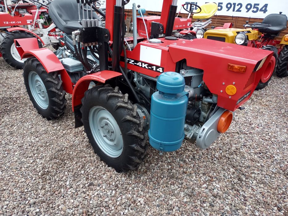 Traktorek tz4k14 miniładowarka 4x4 schaffer weidemann ładowarka tv521