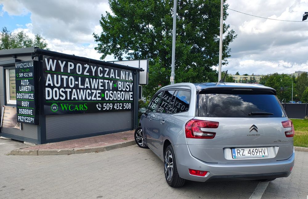 wypożycz auto  wynajem samochodu  wypożyczalnia samochodów busy osobowe busy 7osobowe