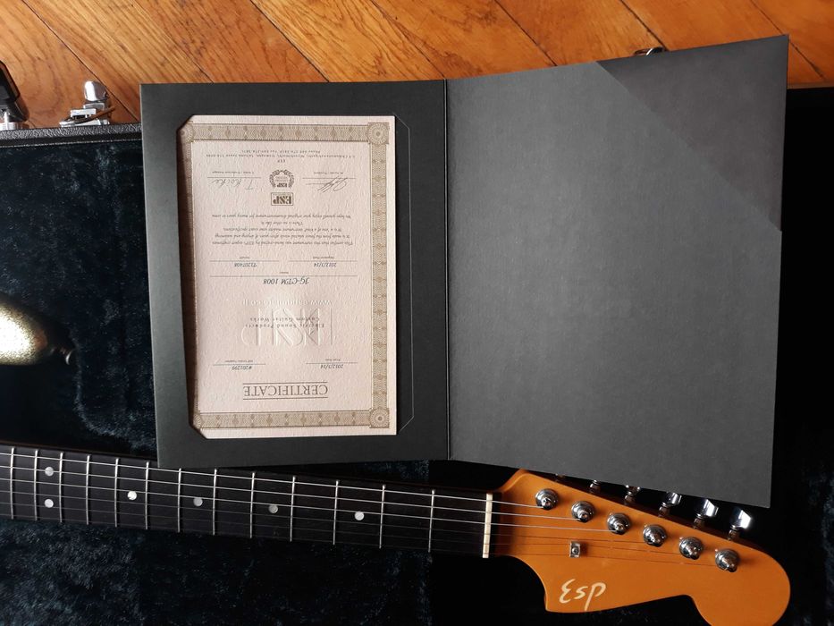 Gitara elektryczna ESP Custom Shop JG-CTM Jaguar