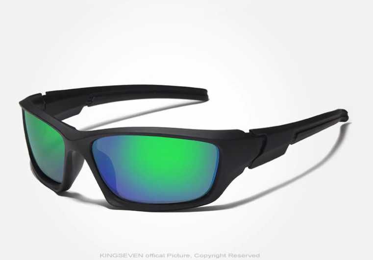 Okulary KingSeven UV400 Black Green
