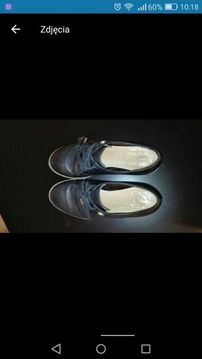 Ryłko damskie półbuty - rozmiar 33,5 używane