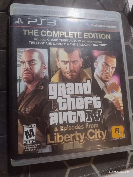 Grand Theft Auto IV the complete edition PS3, GTA 4