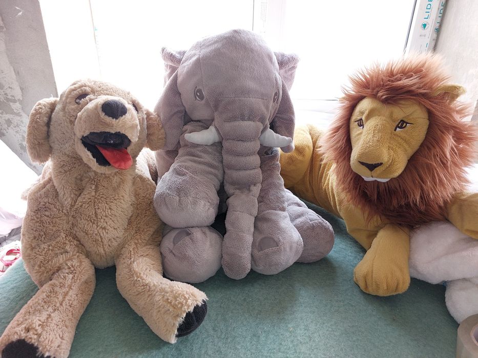 Ikea лабрадор,слон,лось,лисичка