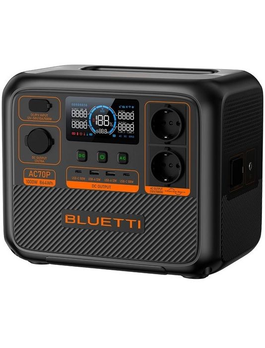 Зарядна станція bluetti AC70P/ зарядная станция блюэтти ац 70 р п