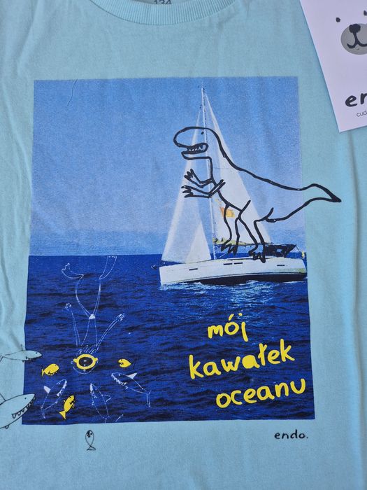 T-shirt dla chłopca - NOWY!!! rozm. 134