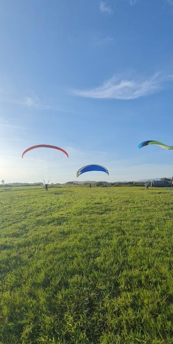 Asas usadas para praticar inflados