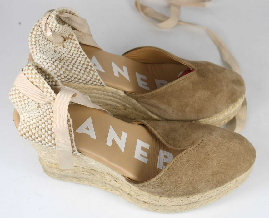 Używane Espadryle na koturnie Manebi Espadryle Wedge  roz. 37