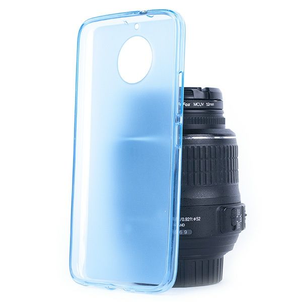 Etui Motorola G5s niebieski